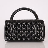 Chanel 1996 Patent East West Kelly Top Handle 24k GP
