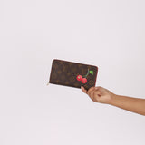 Limited Edition Louis Vuitton x Takashi Murakami Monogram Cerises Zippy Wallet
