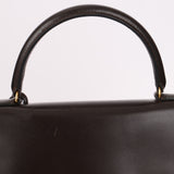 Hermès 1991 Chocolate Box Kelly 35 GHW