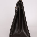 Hermès 1991 Chocolate Box Kelly 35 GHW