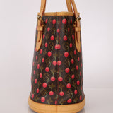 Limited Edition Louis Vuitton x Takashi Murakami Cerises Bucket Bag