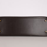 Hermès 1991 Chocolate Box Kelly 35 GHW