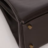 Hermès 1991 Chocolate Box Kelly 35 GHW