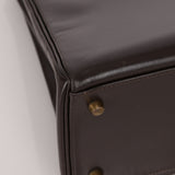 Hermès 1991 Chocolate Box Kelly 35 GHW