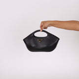 Prada City Calf Leather Top-Handle Bag