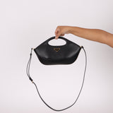 Prada City Calf Leather Top-Handle Bag