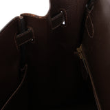 Hermès 1991 Chocolate Box Kelly 35 GHW