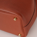 Hermès 2021 Marron d'Inde Clemence Picotin 18 GHW
