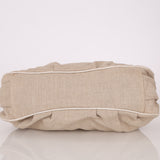 Fendi Linen Lace Chain Mia Tote