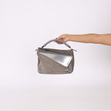 Loewe Suede and Patent Metallic Medium Puzzle