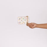 Limited Edition Louis Vuitton x Takashi Murakami Multicolor Blanc Key Pouch