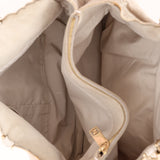 Fendi Linen Lace Chain Mia Tote
