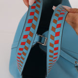 Limited Edition Hermès 2019 Epsom Tressage De Cuir Picotin 22 PHW