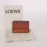 Loewe Calfskin Multicolor Anagram Trifold Wallet
