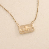 Fendi Baguette Pendant Necklace