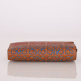 Loewe Calfskin Multicolor Anagram Trifold Wallet