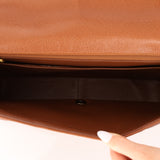 Chanel 1994 Caviar Copper Kelly Bag 24K GP