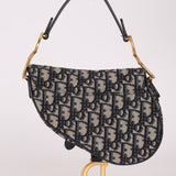 Dior Mini Oblique Saddle with Guitar Strap