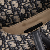 Dior Mini Oblique Saddle with Guitar Strap