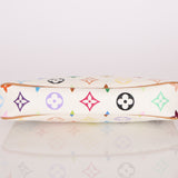 Limited Edition Louis Vuitton x Takashi Murakami Multicolor Blanc Pochette