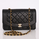 Chanel 1991 Lambskin Medium Diana