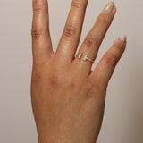 Tiffany & Co T Diamond Wire Ring 18K