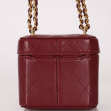 Chanel 2024 Mini CC Turnlock Vanity Case w/ Chain