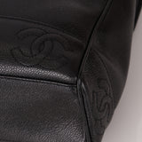 Chanel 1996 Caviar Triple CC Turnlock Shoulder Bag 24K GP