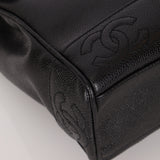 Chanel 1996 Caviar Triple CC Turnlock Shoulder Bag 24K GP
