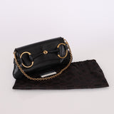 Gucci Leather Horsebit Pochette