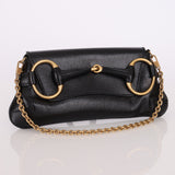 Gucci Leather Horsebit Pochette