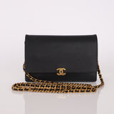 Chanel Caviar Wallet on Chain