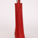 Rare Hermès 2004 Rouge Casaque Epsom Evelyne TPM PHW