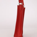 Rare Hermès 2004 Rouge Casaque Epsom Evelyne TPM PHW