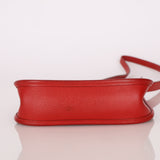 Rare Hermès 2004 Rouge Casaque Epsom Evelyne TPM PHW