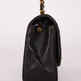 Vintage Chanel 1993 Lambskin Small Diana 24k GP