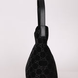 Gucci x Tom Ford Monogram Suede Shoulder Bag