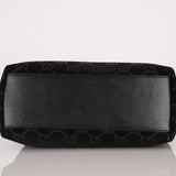 Gucci x Tom Ford Monogram Suede Shoulder Bag