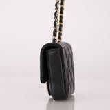 Chanel 21B Caviar Micro Flap Waist Bag