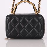 Chanel 22A Mini Rectangular Top Handle Vanity