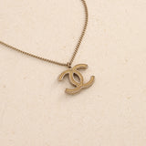 Chanel 2012 Autumn Collection CC Logo Pearl Pendant Necklace