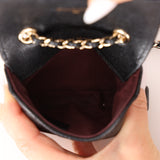 Chanel 21B Caviar Micro Flap Waist Bag