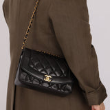 Chanel 1996 Lambskin Small Diana Flap 24K GP