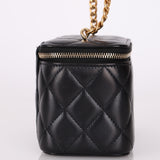 Chanel 2022 Pearl & Enamel Charm Vanity Crossbody