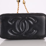 Chanel 2022 Pearl & Enamel Charm Vanity Crossbody