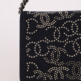 Rare Chanel 2017 Paris-Shanghai Pudong Double-Sided Strass CC Wallet on Chain