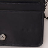 Rare Chanel 2017 Paris-Shanghai Pudong Double-Sided Strass CC Wallet on Chain