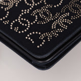 Rare Chanel 2017 Paris-Shanghai Pudong Double-Sided Strass CC Wallet on Chain