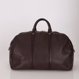 Louis Vuitton Taiga Kendall Chocolate Boston Bag PM