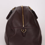 Louis Vuitton Taiga Kendall Chocolate Boston Bag PM